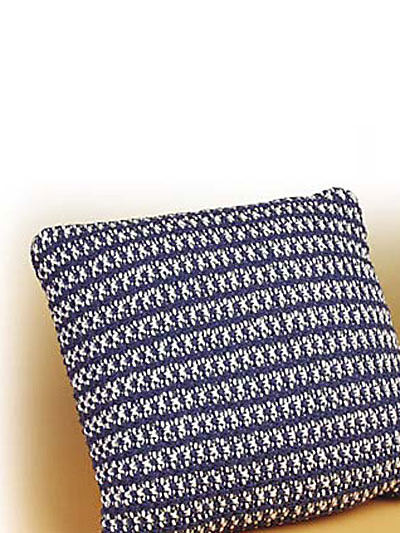 Quick Two Color Pillow