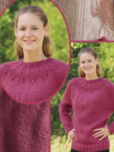 Celsius mode Pjece Free Long-Sleeved Sweater Knitting Patterns - Top Down Pullover - Free Sweater  Knitting Pattern