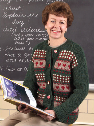 Teacher's Sweater Knitting Pattern