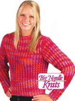 Party Pizzazz Pullover Knitting Pattern
