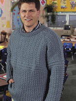 Textured Pullover Knitting Pattern