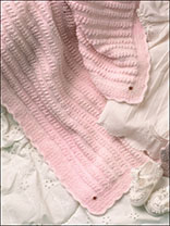 Angel Lace Baby Afghan